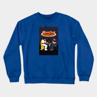 Space ghost podcast Crewneck Sweatshirt